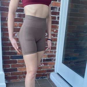 FP Movement by Free People Brown Bike Shorts